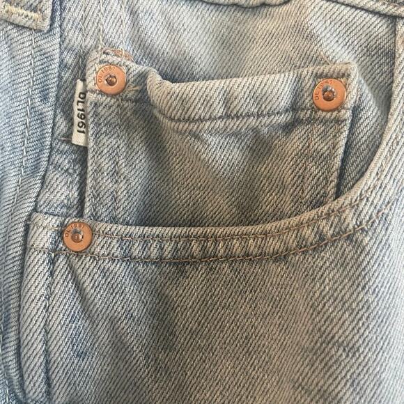 DL1961 Andi Wrap Mini Skirt Sz 30 - Picture 4 of 16